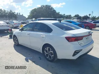 2020 Kia Forte LXS with VIN 3KPF24AD9LE245159, listed as a IAAI auction lot 40423682 with 54,667 mi miles and . Bid and sale history available at carsss.com. Image 3.