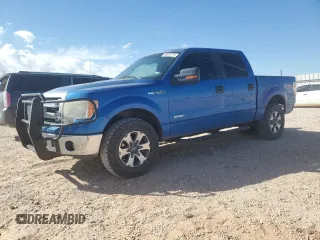 2014 Ford F-150 XL with VIN 1FTFW1ETXEKE45262, listed as a Copart auction lot 48806775 with 204,929 mi miles and Salvage Title. Bid and sale history available at carsss.com. Image 1.