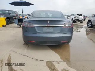 2020 Tesla Model S Long Range with VIN 5YJSA1E29LF385201, listed as a Copart auction lot 59536305 with 57,108 mi miles and Salvage title. Bid and sale history available at DreamBid. Image 6.