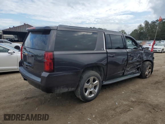 2016 Chevrolet Suburban LT with VIN 1GNSCHKCXGR464772, listed as a Copart auction lot 80065134 with 79,706 mi miles and Salvage Title. Bid and sale history available at carsss.com. Image 3.