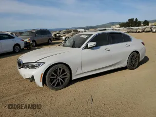 2020 BMW 3 Series 330i with VIN WBA5R1C05LFJ05290, listed as a Copart auction lot 48253655 with Not Provided miles and Salvage Title. Bid and sale history available at DreamBid. Image 1.