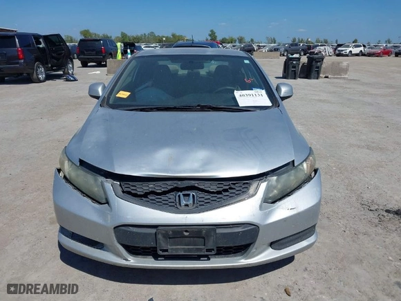 2013 Honda Civic Cpe LX with VIN 2HGFG3B50DH522775, listed as a IAAI auction lot 40391131 with 159,877 mi miles. Bid and sale history available at carsss.com. Image 12.