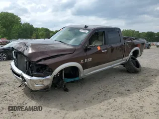 2014 Ram 2500 Laramie with VIN 3C6UR5FLXEG179678, listed as a Copart auction lot 53388095 with 128,112 mi miles and Salvage title. Bid and sale history available at DreamBid. Image 1.