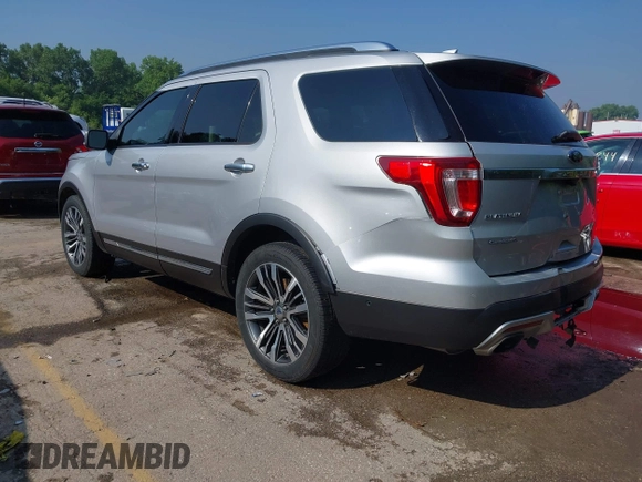 2017 Ford Explorer Platinum с VIN 1FM5K8HT6HGD17843, выставлен на аукционе IAAI как лот 42389653 с пробегом 135 820 миль миль и . История ставок и продаж доступна на DreamBid. Изображение 3.