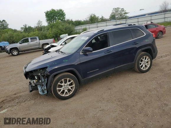 2016 Jeep Cherokee Latitude z VIN 1C4PJLCB9GW303148, wystawiony jako Copart lot #59392805 z przebiegiem 123 015 mil mil oraz Szkoda całkowita • Salvage title. Historia ofert i sprzedaży dostępna na DreamBid. Obrazek 1.