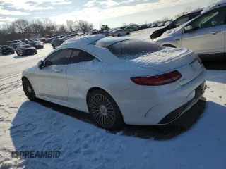 2016 Mercedes-Benz S-Class S 550 with VIN WDDXJ8FB2GA013717, listed as a Copart auction lot 87459944 with 105,512 mi miles and Salvage Title. Bid and sale history available at carsss.com. Image 2.