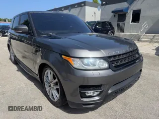 2016 Land Rover Range Rover Sport SE with VIN SALWG2PF6GA120359, listed as a Copart auction lot 61811365 with 90,160 mi miles and Clean title. Bid and sale history available at DreamBid. Image 4.