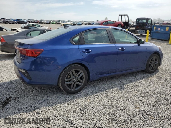 2021 Kia Forte GT-Line z VIN 3KPF34AD2ME285923, wystawiony jako Copart lot #53940165 z przebiegiem 103 038 mil mil oraz Szkoda całkowita • Salvage title. Historia ofert i sprzedaży dostępna na DreamBid. Obrazek 3.