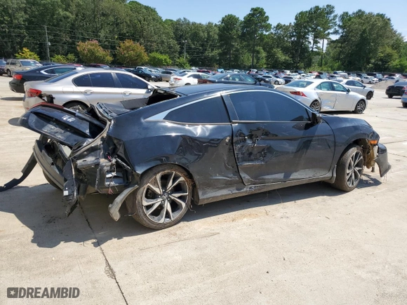 2018 Honda Civic Si Coupe with VIN 2HGFC3A58JH753884, listed as a Copart auction lot 68451854 with 151,147 mi miles and Salvage Title. Bid and sale history available at carsss.com. Image 3.