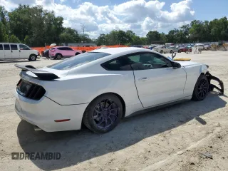 2017 Ford Mustang V6 with VIN 1FA6P8AM8H5335405, listed as a Copart auction lot 55945545 with 89,899 mi miles and Salvage title. Bid and sale history available at DreamBid. Image 3.