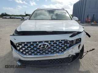 2022 Hyundai Santa Fe Limited with VIN 5NMS44AL2NH455808, listed as a Copart auction lot 45237285 with 51,255 mi miles and Salvage Title. Bid and sale history available at carsss.com. Image 5.