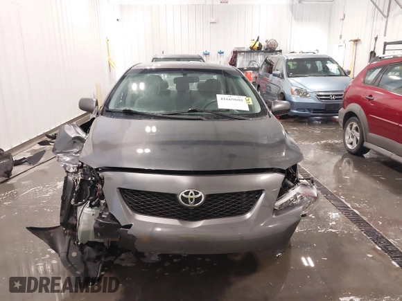 2009 Toyota Corolla with VIN JTDBL40E39J047131, listed as a IAAI auction lot 41669601 with 93,041 mi miles. Bid and sale history available at carsss.com. Image 12.