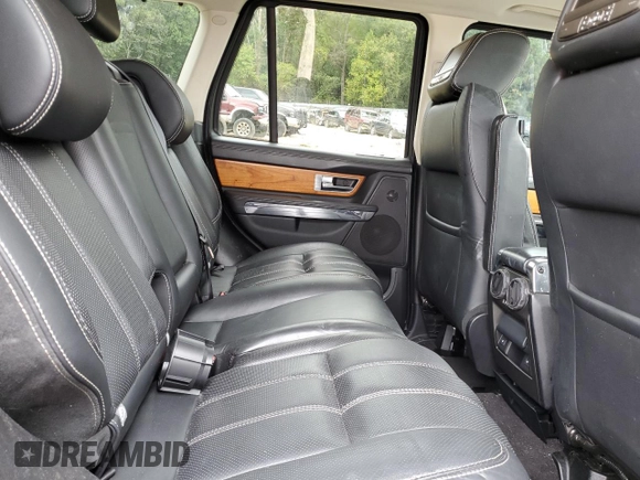2012 Land Rover Range Rover Sport SC with VIN SALSH2E48CA741609, listed as a Copart auction lot 72083344 with 132,278 mi miles and Salvage title. Bid and sale history available at DreamBid. Image 11.