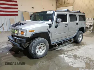 2004 Hummer H2 with VIN 5GRGN23U94H110447, listed as a Copart auction lot 41465315 with 246,501 mi miles and Salvage Title. Bid and sale history available at carsss.com. Image 1.