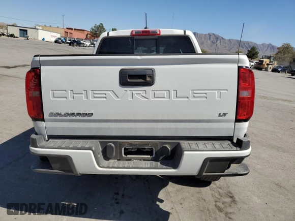 2021 Chevrolet Colorado 2WD LT with VIN 1GCGSCEA2M1237889, listed as a Copart auction lot 74773834 with 39,929 mi miles and Salvage Title. Bid and sale history available at carsss.com. Image 6.