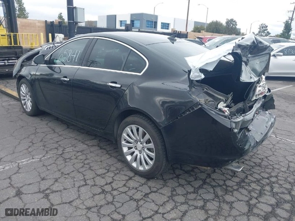 2013 Buick Regal Turbo Premium 1 with VIN 2G4GS5EV9D9249009, listed as a IAAI auction lot 41665841 with NaN miles. Bid and sale history available at carsss.com. Image 3.