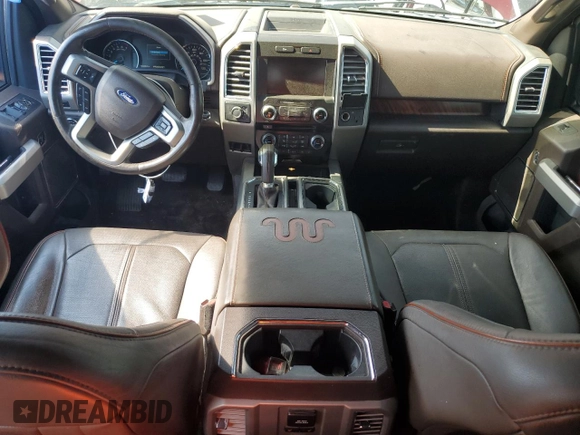 2015 Ford F-150 XLT with VIN 1FTEW1EG2FKD53109, listed as a Copart auction lot 54089215 with 155,339 mi miles and Salvage title. Bid and sale history available at DreamBid. Image 8.