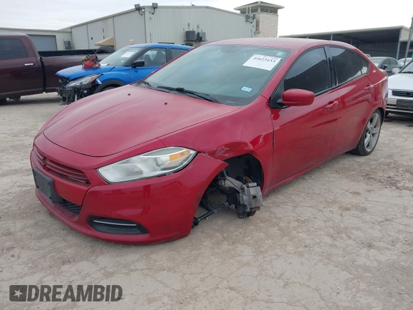2013 Dodge Dart SXT with VIN 1C3CDFBA6DD330867, listed as a IAAI auction lot 41623153 with 158,826 mi miles and . Bid and sale history available at carsss.com. Image 17.