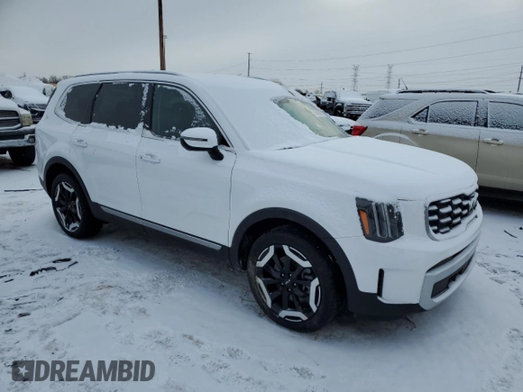 2024 Kia Telluride S with VIN 5XYP6DGC2RG564261, listed as a Copart auction lot 45869985 with 4,606 mi miles and Clean title. Bid and sale history available at DreamBid. Image 4.