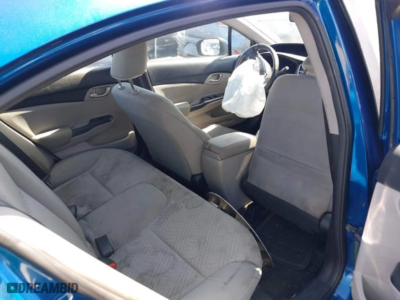 2015 Honda Civic Sedan LX with VIN 19XFB2F5XFE220989, listed as a IAAI auction lot 41739110 with 116,406 mi miles. Bid and sale history available at carsss.com. Image 8.