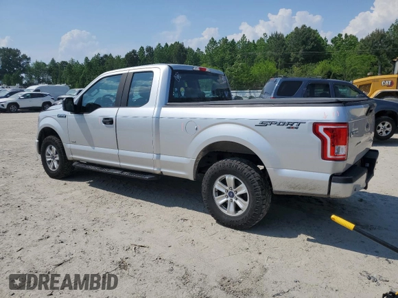 2017 Ford F-150 XL z VIN 1FTEX1EP3HFC41282, wystawiony jako Copart lot #53606825 z przebiegiem 104 246 mil mil oraz Szkoda całkowita • Salvage title. Historia ofert i sprzedaży dostępna na DreamBid. Obrazek 2.
