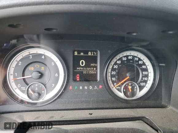 2014 Ram 1500 Express with VIN 1C6RR7FT5ES266463, listed as a Copart auction lot 56688235 with 161,158 mi miles and Salvage title. Bid and sale history available at DreamBid. Image 9.