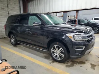 2022 Ford Expedition Max Limited with VIN 1FMJK2ATXNEA66659, listed as a Copart auction lot 80594424 with Not provided miles and Salvage title. Bid and sale history available at DreamBid. Image 4.