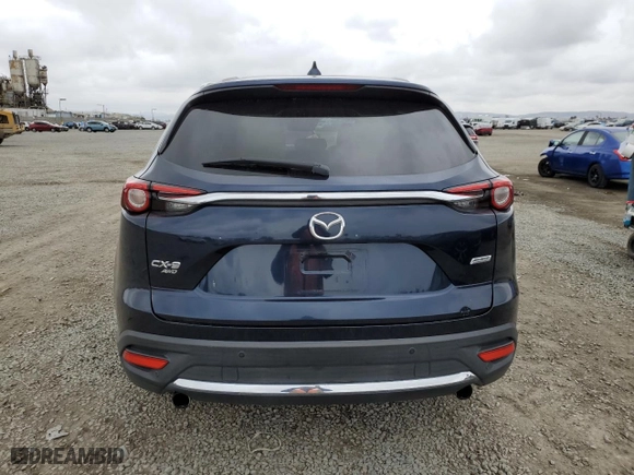 2016 Mazda CX-9 Grand Touring with VIN JM3TCBDY3G0116326, listed as a Copart auction lot 47639115 with 70,661 mi miles and Salvage Title. Bid and sale history available at carsss.com. Image 6.