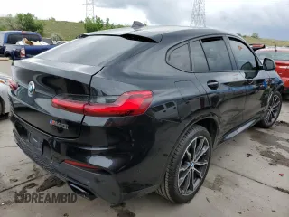 2020 BMW X4 M40i with VIN 5UX2V5C02LLE69520, listed as a Copart auction lot 54485893 with 41,357 mi miles. Bid and sale history available at carsss.com. Image 3.