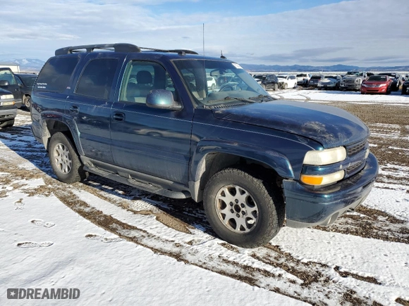 2005 Chevrolet Tahoe LT with VIN 1GNEK13T05R268746, listed as a Copart auction lot 83354194 with 222,145 mi miles and Clean Title. Bid and sale history available at carsss.com. Image 4.