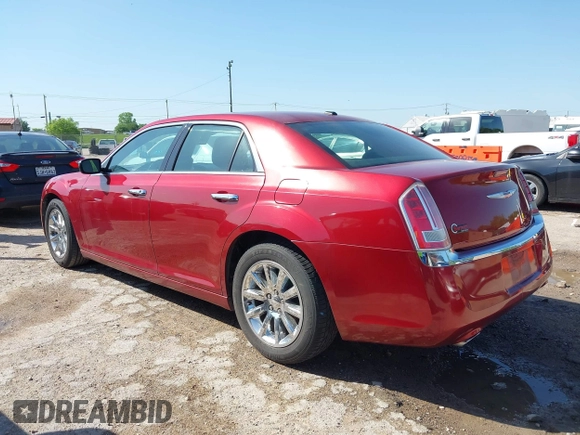 2014 Chrysler 300 with VIN 2C3CCAEG5EH372859, listed as a IAAI auction lot 42004993 with 204,587 mi miles. Bid and sale history available at carsss.com. Image 14.