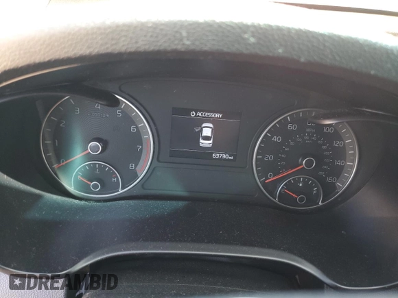 2019 Kia Optima LX with VIN 5XXGT4L3XKG296357, listed as a Copart auction lot 47130395 with 63,730 mi miles and Salvage Title. Bid and sale history available at carsss.com. Image 9.