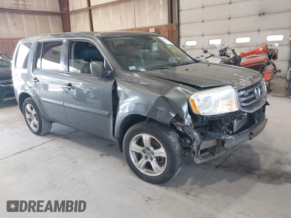 2013 Honda Pilot EX-L with VIN 5FNYF4H59DB065915, listed as a IAAI auction lot 42063074 with 118,894 mi miles. Bid and sale history available at carsss.com. Image 1.