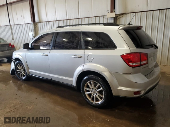 2013 Dodge Journey SXT with VIN 3C4PDCBG3DT699762, listed as a Copart auction lot 53712395 with 145,360 mi miles and Salvage Title. Bid and sale history available at carsss.com. Image 2.