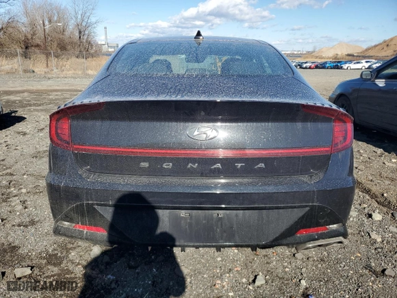 2023 Hyundai Sonata SEL with VIN KMHL14JA8PA282073, listed as a Copart auction lot 46910215 with 26,773 mi miles and Salvage Title. Bid and sale history available at carsss.com. Image 6.
