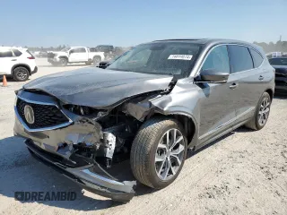 2023 Acura MDX w/Technology Package with VIN 5J8YD9H48PL000079, listed as a Copart auction lot 74019074 with 0 mi miles and Salvage Title. Bid and sale history available at carsss.com. Image 1.