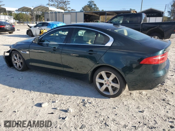 2017 Jaguar XE with VIN SAJAE4BN6HA972747, listed as a Copart auction lot 85415574 with 80,870 mi miles and Salvage Title. Bid and sale history available at DreamBid. Image 2.