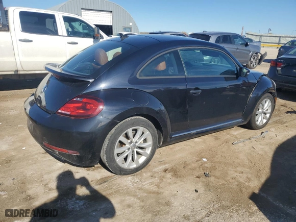 2017 Volkswagen Beetle 1.8T Fleet with VIN 3VWF17AT8HM625003, listed as a Copart auction lot 80574654 with 88,467 mi miles and Salvage Title. Bid and sale history available at carsss.com. Image 3.