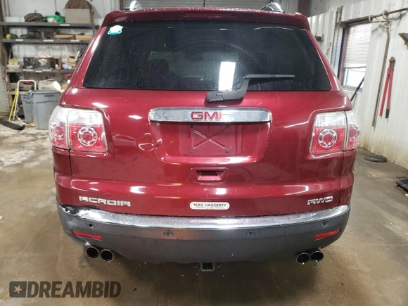2007 GMC Acadia SLE with VIN 1GKEV13787J108316, listed as a Copart auction lot 43371255 with 188,490 mi miles and Salvage Title. Bid and sale history available at DreamBid. Image 6.