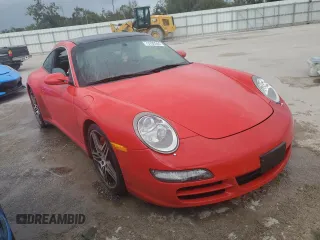2008 Porsche 911 4S with VIN WP0BB29998S755213, listed as a Copart auction lot 73785564 with Not Provided miles and Salvage Title. Bid and sale history available at carsss.com. Image 4.