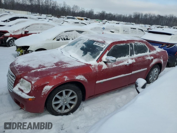 2010 Chrysler 300 with VIN 2C3CA6CT3AH250191, listed as a Copart auction lot 88148225 with 215,010 mi miles and Salvage Title. Bid and sale history available at carsss.com. Image 1.