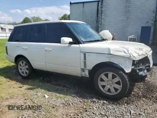 2008 Land Rover Range Rover HSE with VIN SALME15488A266871, listed as a Copart auction lot 76244644 with 206,111 mi miles and Salvage Title. Bid and sale history available at DreamBid. Image 4.
