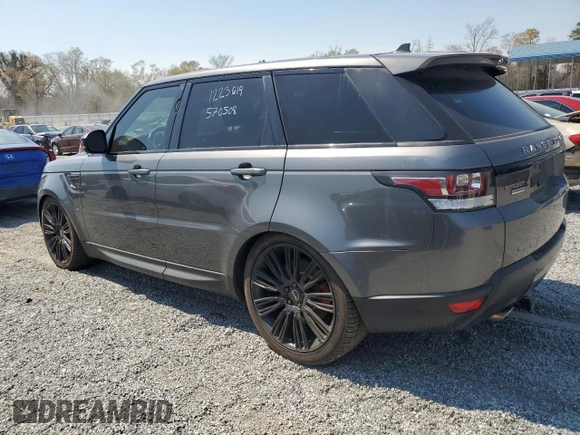 2016 Land Rover Range Rover Sport Dynamic z VIN SALWR2EF4GA570508, wystawiony jako Copart lot #50935785 z przebiegiem 129 711 mil mil oraz Tytuł czysty. Historia ofert i sprzedaży dostępna na DreamBid. Obrazek 2.