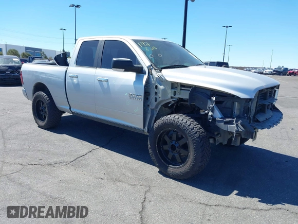 2017 Ram 1500 SLT z VIN 1C6RR6GG9HS804033, wystawiony jako IAAI lot #41707426 z przebiegiem 92 182 mil mil oraz . Historia ofert i sprzedaży dostępna na DreamBid. Obrazek 1.