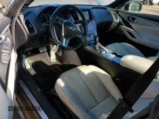 2017 Infiniti Q60 Red Sport 400 with VIN JN1FV7EL0HM700972, listed as a Copart auction lot 62163635 with 124,364 mi miles and Clean title. Bid and sale history available at DreamBid. Image 8.