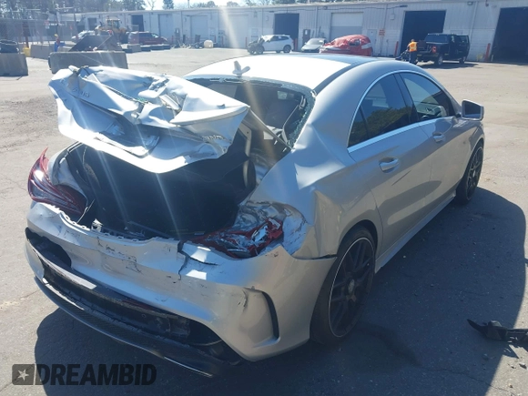 2014 Mercedes-Benz CLA 45 AMG with VIN WDDSJ5CB0EN090380, listed as a IAAI auction lot 41810436 with 91,429 mi miles and . Bid and sale history available at DreamBid. Image 4.