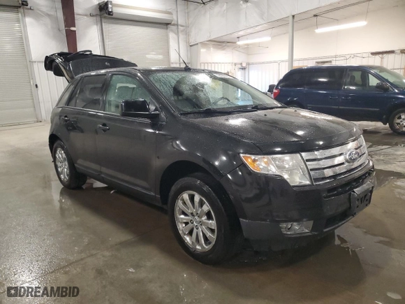 2010 Ford Edge SEL with VIN 2FMDK4JC7ABA79125, listed as a Copart auction lot 50420095 with 155,686 mi miles and Salvage Title. Bid and sale history available at carsss.com. Image 4.