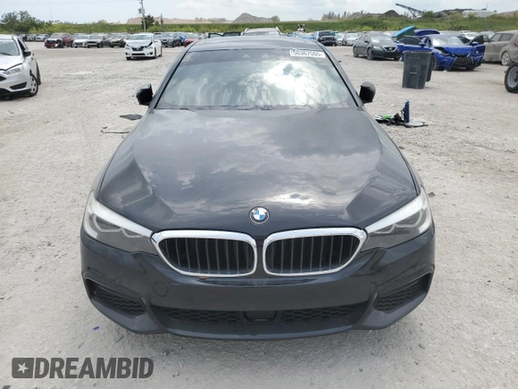 2018 BMW 5 Series 540i with VIN WBAJE5C51JWA94611, listed as a Copart auction lot 50367505 with 104,301 mi miles and Salvage Title. Bid and sale history available at carsss.com. Image 5.