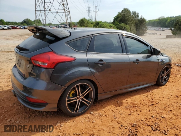 2018 Ford Focus ST with VIN 1FADP3L95JL325533, listed as a Copart auction lot 54334225 with 40,476 mi miles and Salvage Title. Bid and sale history available at carsss.com. Image 3.