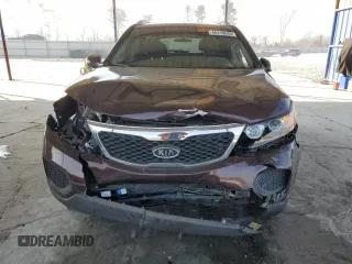2013 Kia Sorento LX with VIN 5XYKT4A25DG389418, listed as a Copart auction lot 46418645 with 150,584 mi miles and Salvage Title. Bid and sale history available at carsss.com. Image 5.